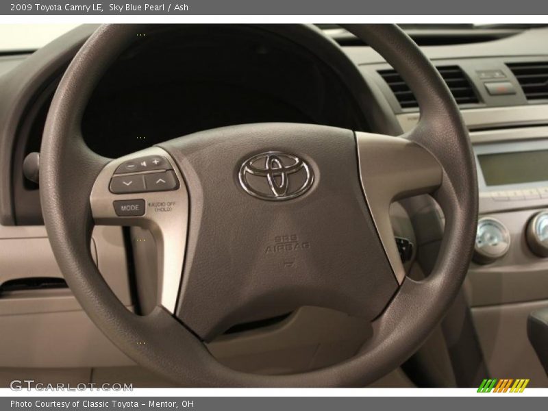 Sky Blue Pearl / Ash 2009 Toyota Camry LE