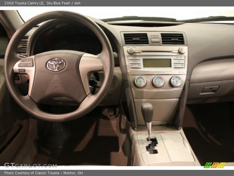 Sky Blue Pearl / Ash 2009 Toyota Camry LE