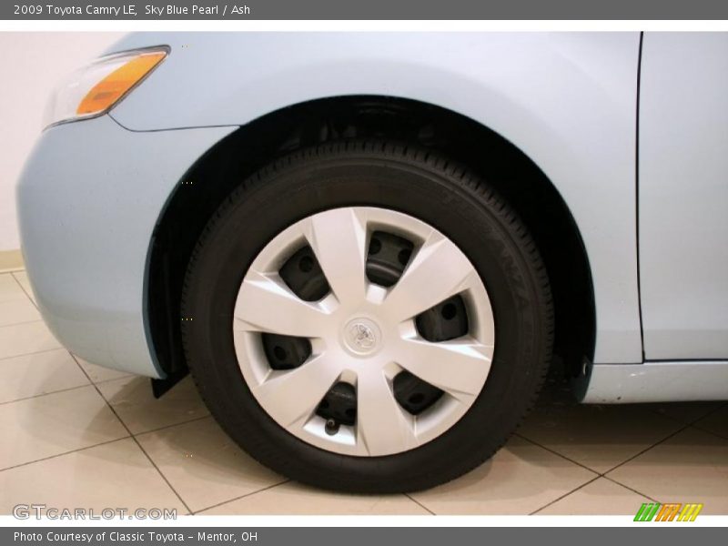 Sky Blue Pearl / Ash 2009 Toyota Camry LE