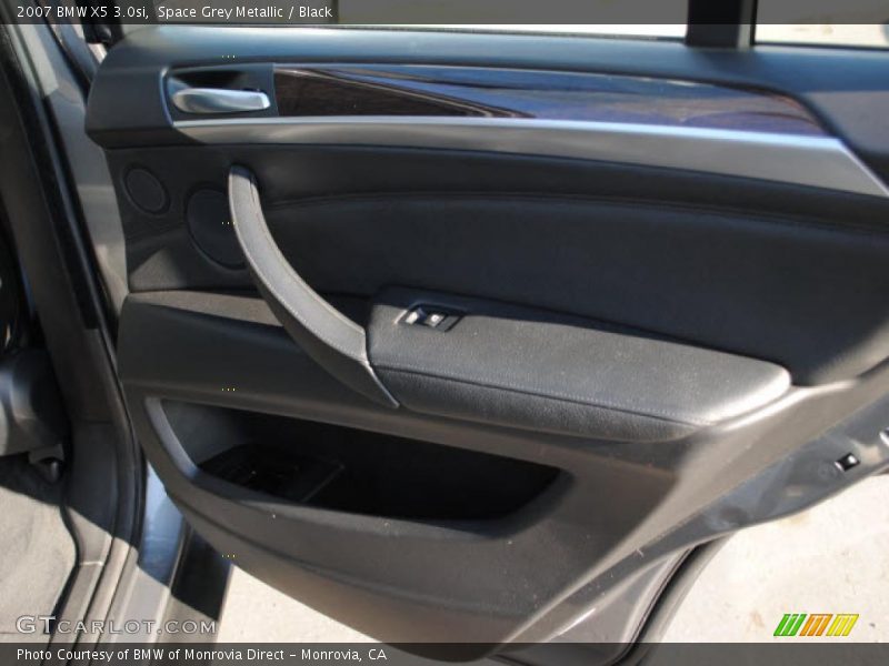 Space Grey Metallic / Black 2007 BMW X5 3.0si