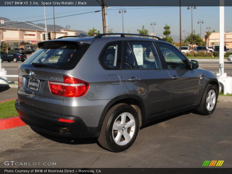 Space Grey Metallic / Black 2007 BMW X5 3.0si