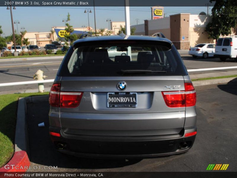 Space Grey Metallic / Black 2007 BMW X5 3.0si