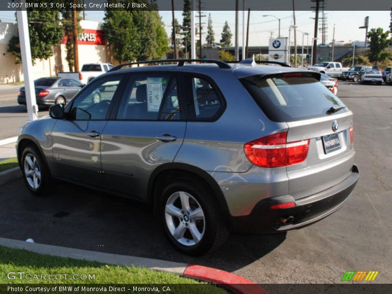 Space Grey Metallic / Black 2007 BMW X5 3.0si