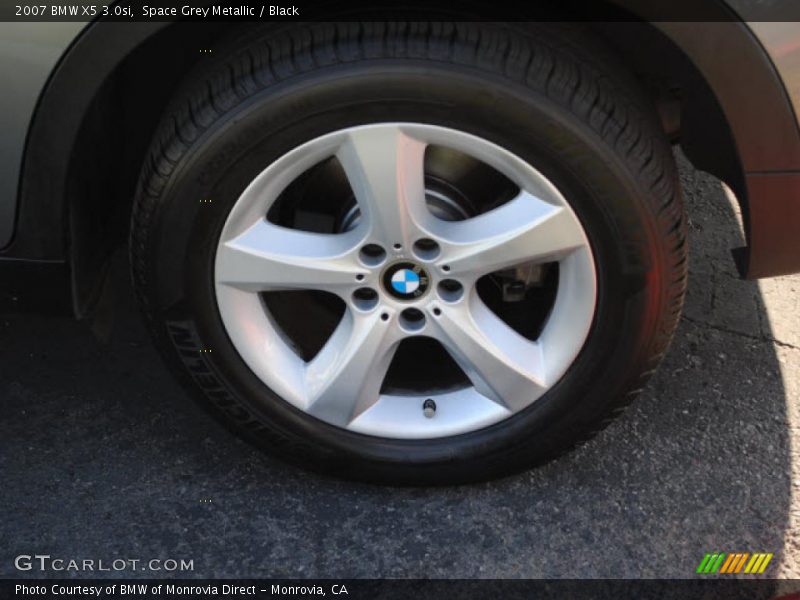 Space Grey Metallic / Black 2007 BMW X5 3.0si