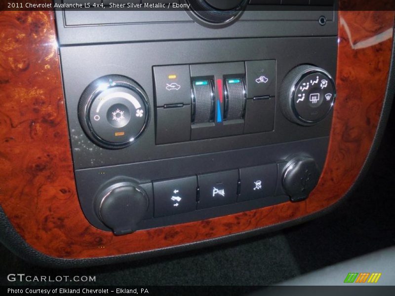 Controls of 2011 Avalanche LS 4x4