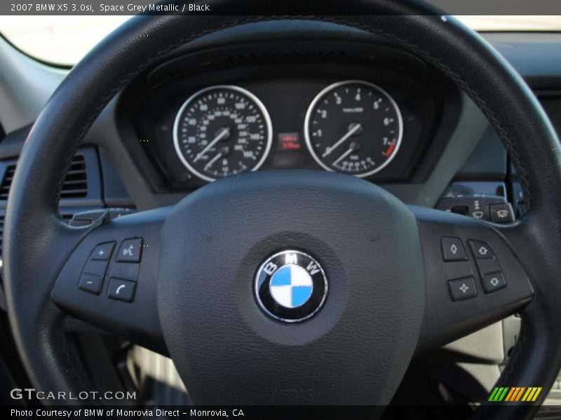 Space Grey Metallic / Black 2007 BMW X5 3.0si