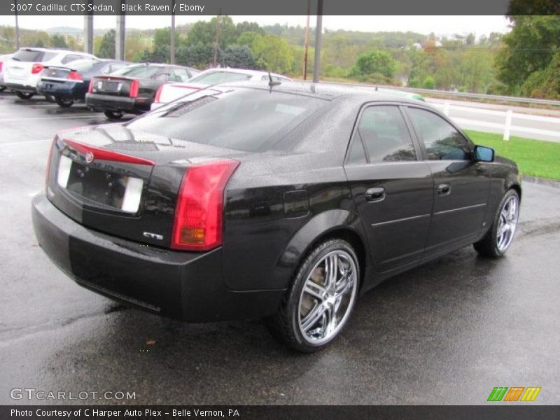 Black Raven / Ebony 2007 Cadillac CTS Sedan