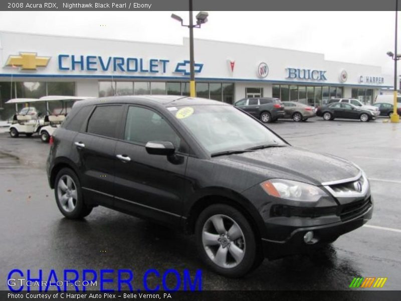 Nighthawk Black Pearl / Ebony 2008 Acura RDX