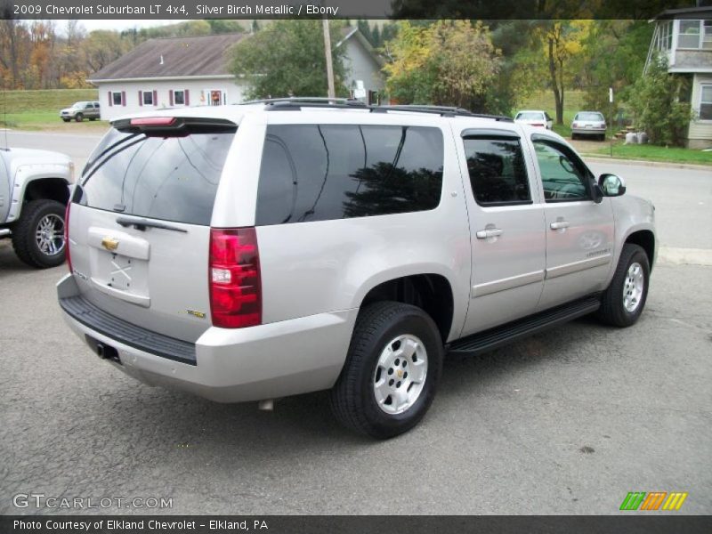 Silver Birch Metallic / Ebony 2009 Chevrolet Suburban LT 4x4