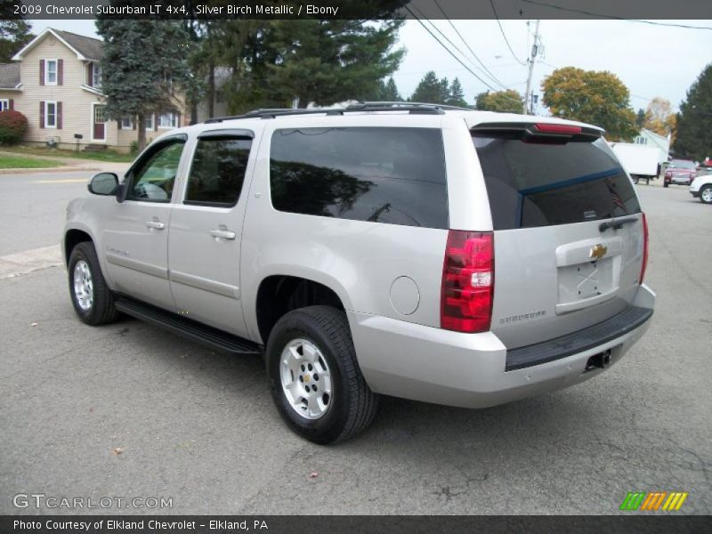 Silver Birch Metallic / Ebony 2009 Chevrolet Suburban LT 4x4