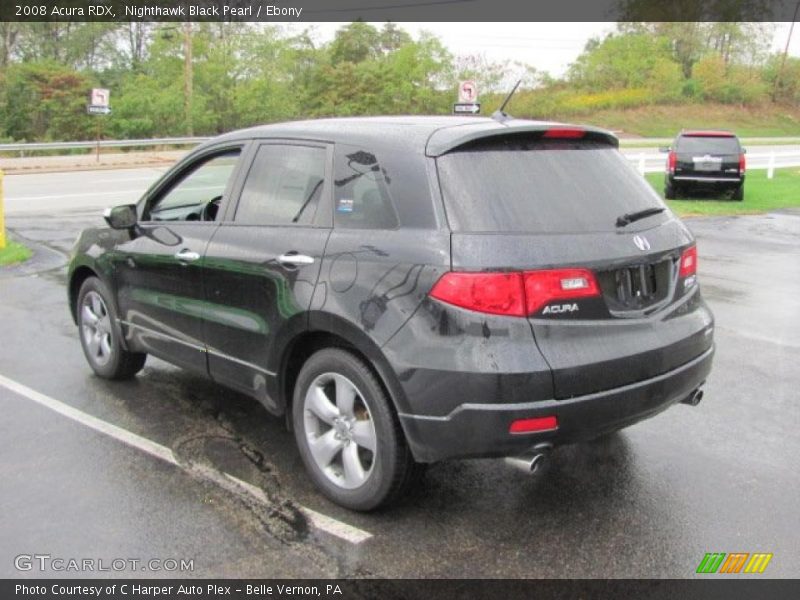 Nighthawk Black Pearl / Ebony 2008 Acura RDX