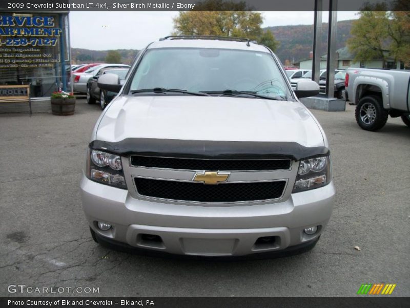 Silver Birch Metallic / Ebony 2009 Chevrolet Suburban LT 4x4