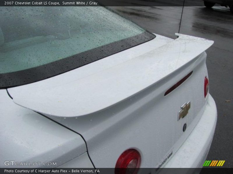 Summit White / Gray 2007 Chevrolet Cobalt LS Coupe