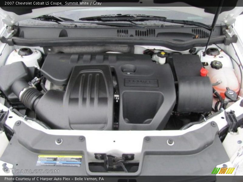 Summit White / Gray 2007 Chevrolet Cobalt LS Coupe