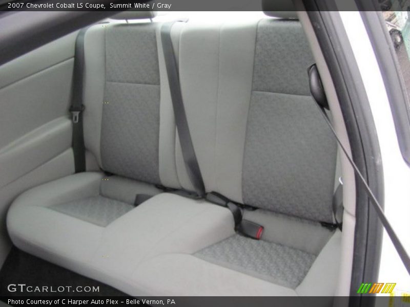 Summit White / Gray 2007 Chevrolet Cobalt LS Coupe