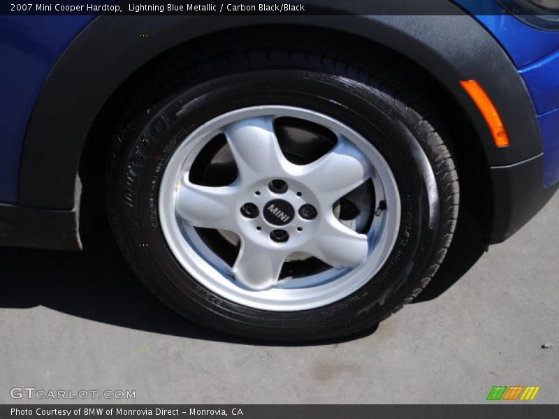 Lightning Blue Metallic / Carbon Black/Black 2007 Mini Cooper Hardtop