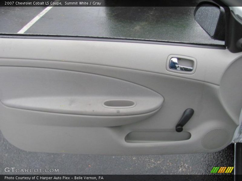 Summit White / Gray 2007 Chevrolet Cobalt LS Coupe