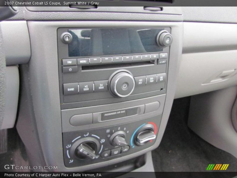 Summit White / Gray 2007 Chevrolet Cobalt LS Coupe