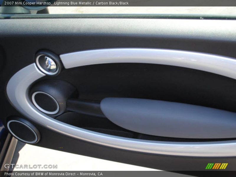 Lightning Blue Metallic / Carbon Black/Black 2007 Mini Cooper Hardtop