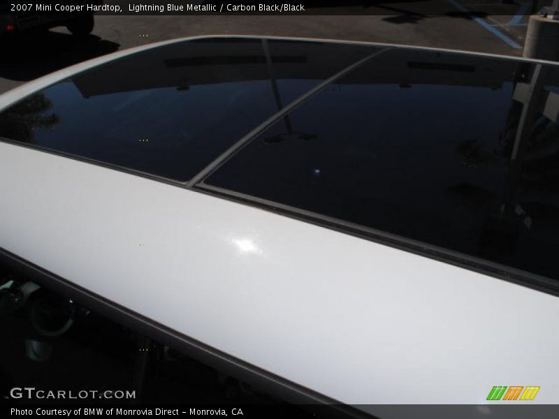 Lightning Blue Metallic / Carbon Black/Black 2007 Mini Cooper Hardtop