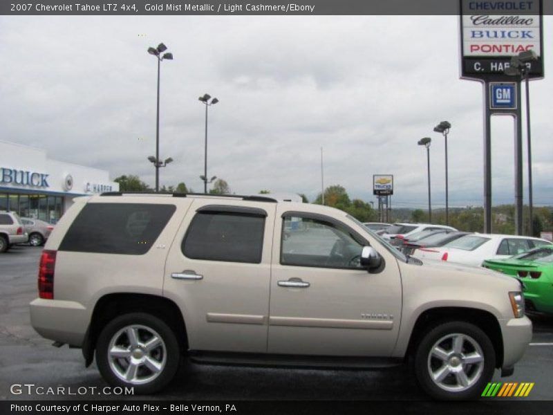 Gold Mist Metallic / Light Cashmere/Ebony 2007 Chevrolet Tahoe LTZ 4x4