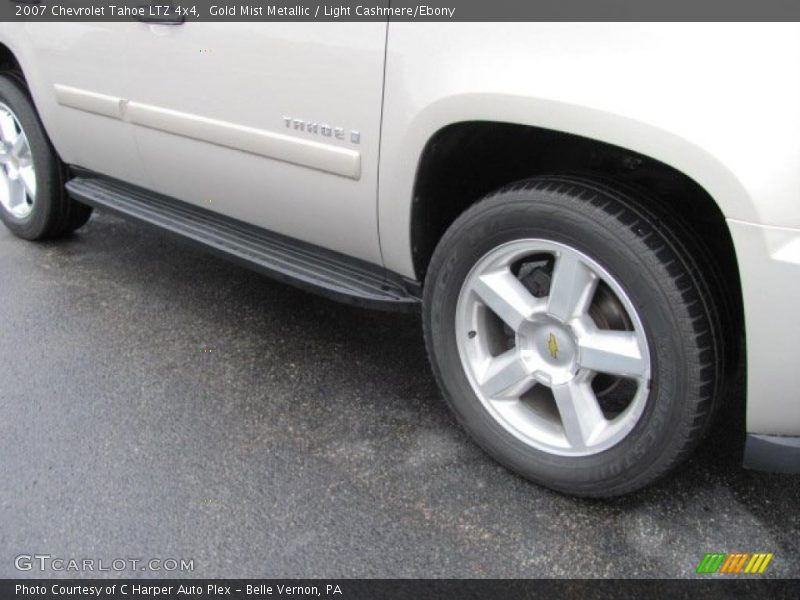 Gold Mist Metallic / Light Cashmere/Ebony 2007 Chevrolet Tahoe LTZ 4x4