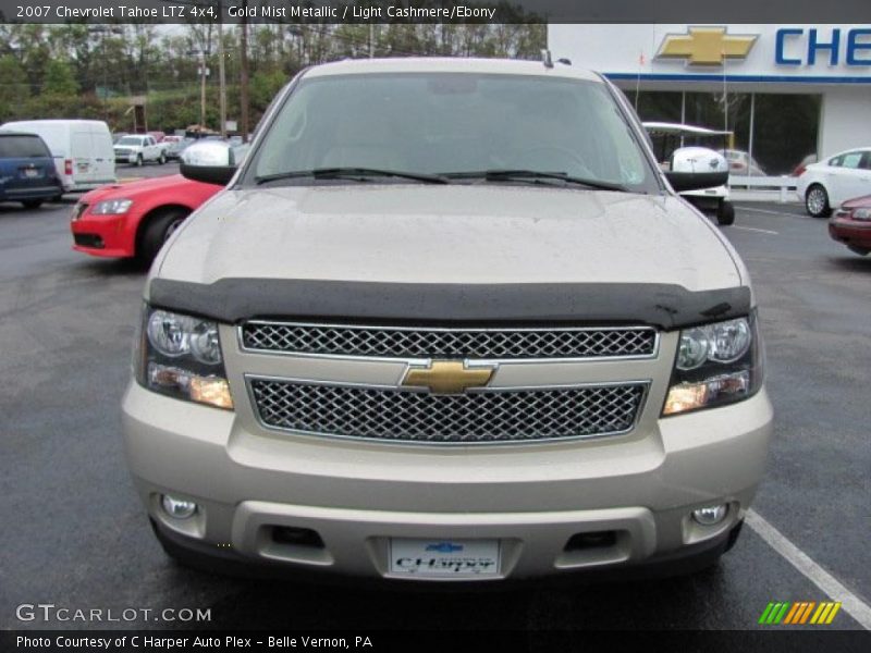 Gold Mist Metallic / Light Cashmere/Ebony 2007 Chevrolet Tahoe LTZ 4x4