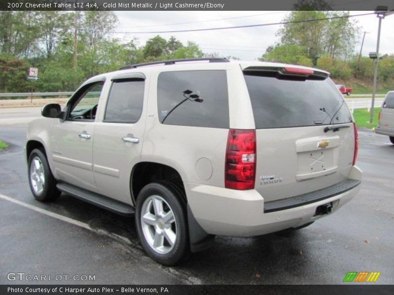 Gold Mist Metallic / Light Cashmere/Ebony 2007 Chevrolet Tahoe LTZ 4x4