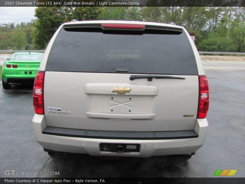 Gold Mist Metallic / Light Cashmere/Ebony 2007 Chevrolet Tahoe LTZ 4x4
