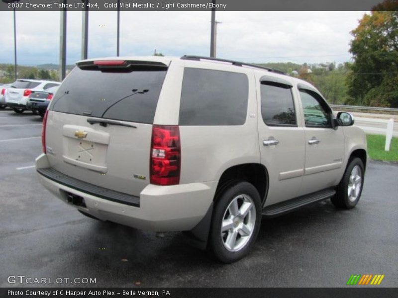 Gold Mist Metallic / Light Cashmere/Ebony 2007 Chevrolet Tahoe LTZ 4x4