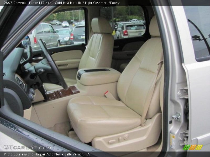 Gold Mist Metallic / Light Cashmere/Ebony 2007 Chevrolet Tahoe LTZ 4x4