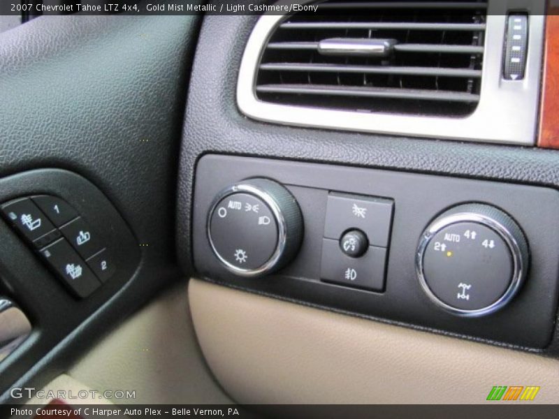 Gold Mist Metallic / Light Cashmere/Ebony 2007 Chevrolet Tahoe LTZ 4x4