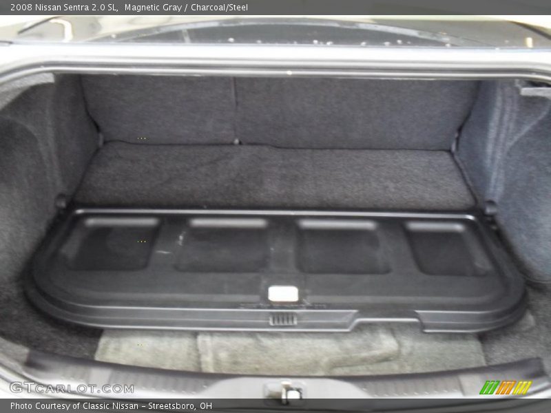 Magnetic Gray / Charcoal/Steel 2008 Nissan Sentra 2.0 SL