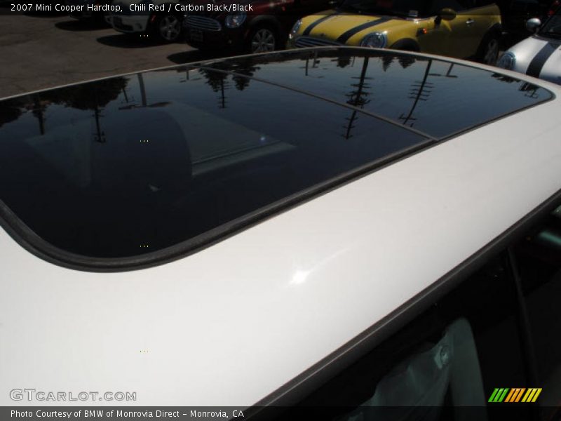 Chili Red / Carbon Black/Black 2007 Mini Cooper Hardtop