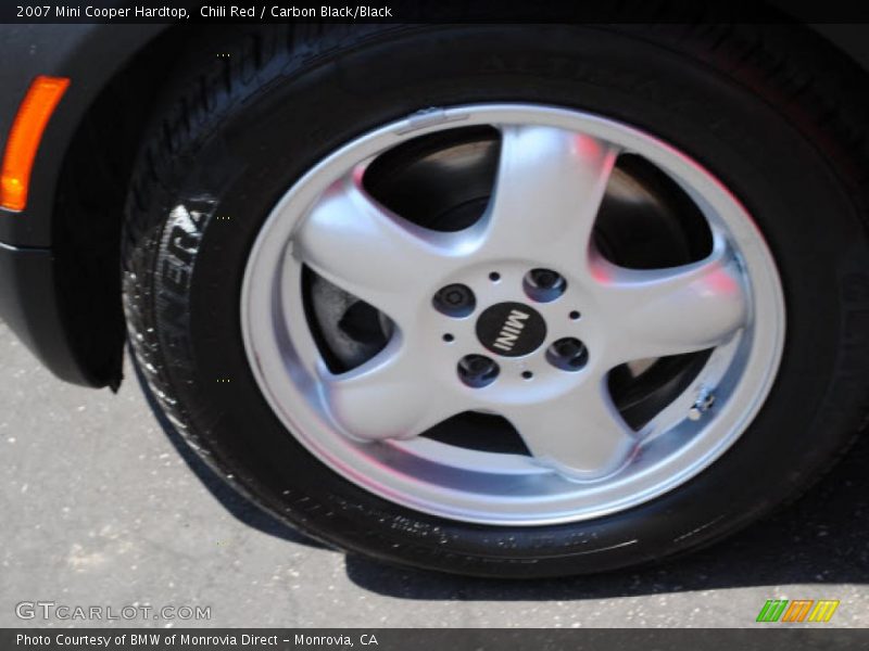 Chili Red / Carbon Black/Black 2007 Mini Cooper Hardtop