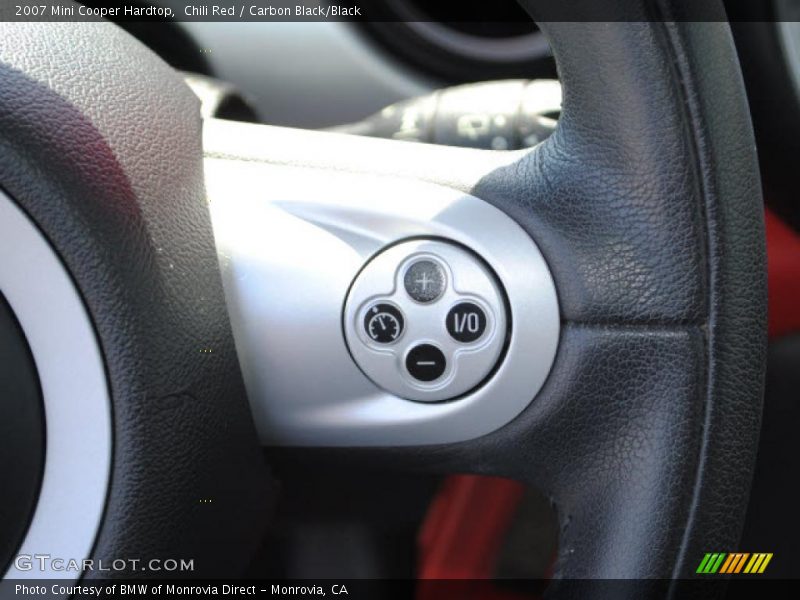 Chili Red / Carbon Black/Black 2007 Mini Cooper Hardtop