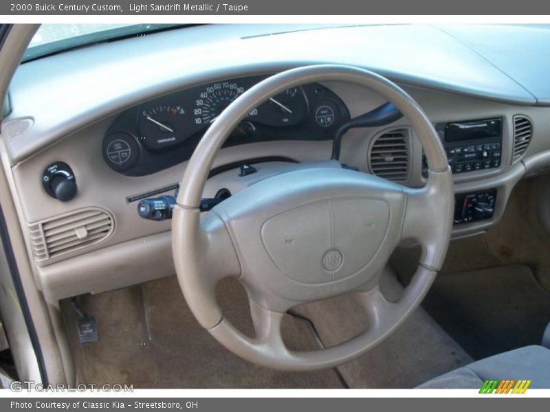 Light Sandrift Metallic / Taupe 2000 Buick Century Custom