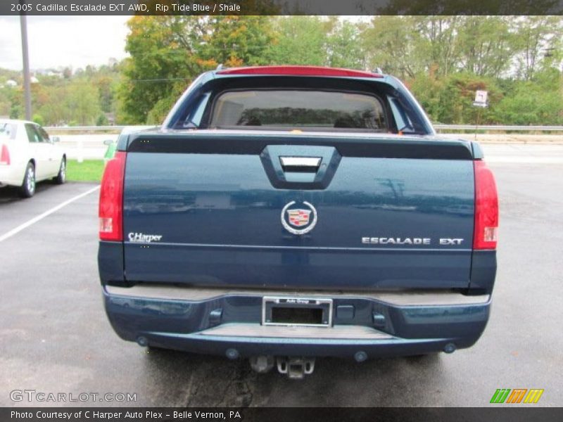 Rip Tide Blue / Shale 2005 Cadillac Escalade EXT AWD