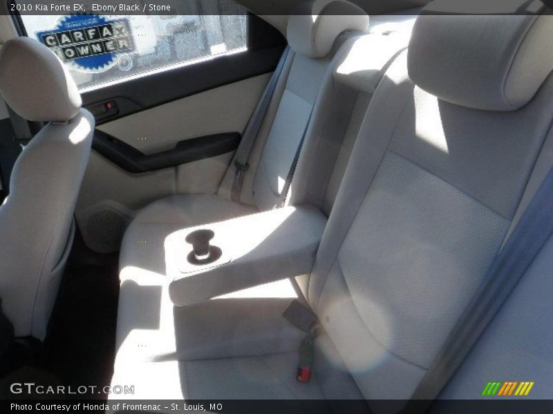 Ebony Black / Stone 2010 Kia Forte EX