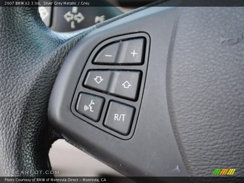 Silver Grey Metallic / Grey 2007 BMW X3 3.0si