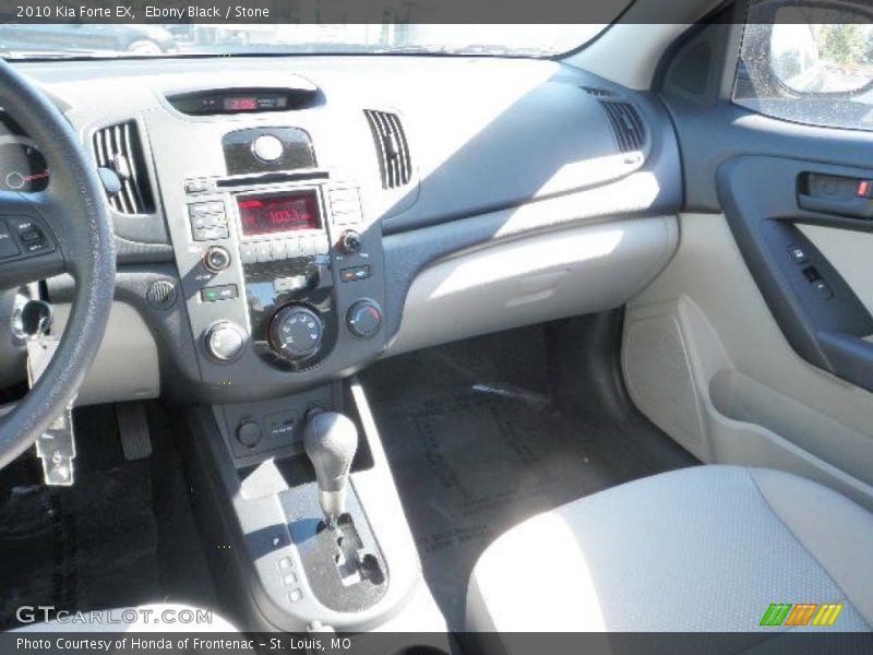 Ebony Black / Stone 2010 Kia Forte EX