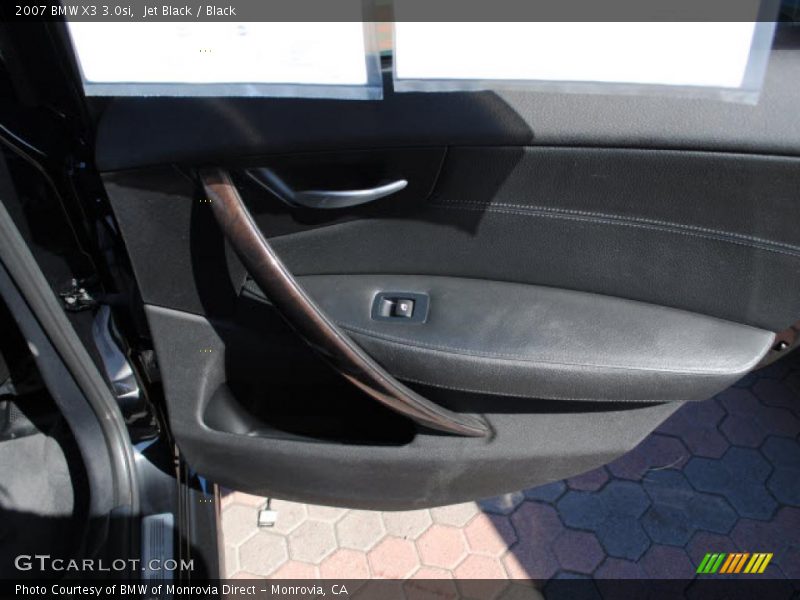 Jet Black / Black 2007 BMW X3 3.0si