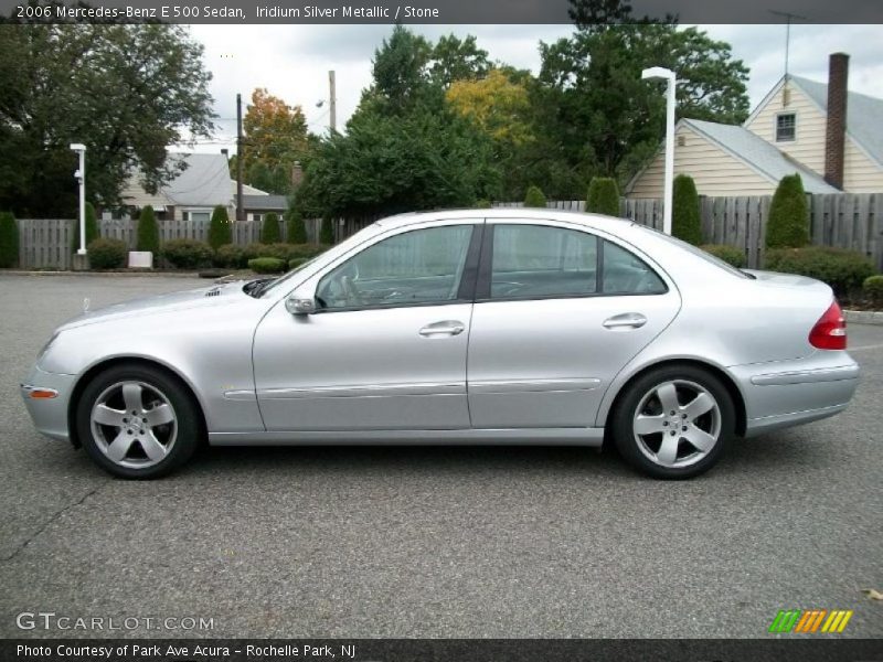 Iridium Silver Metallic / Stone 2006 Mercedes-Benz E 500 Sedan