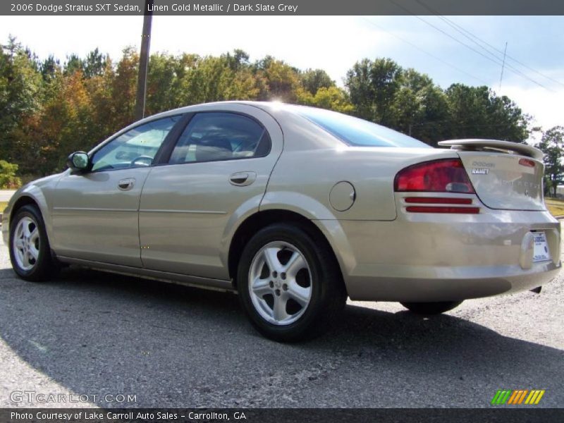 Linen Gold Metallic / Dark Slate Grey 2006 Dodge Stratus SXT Sedan