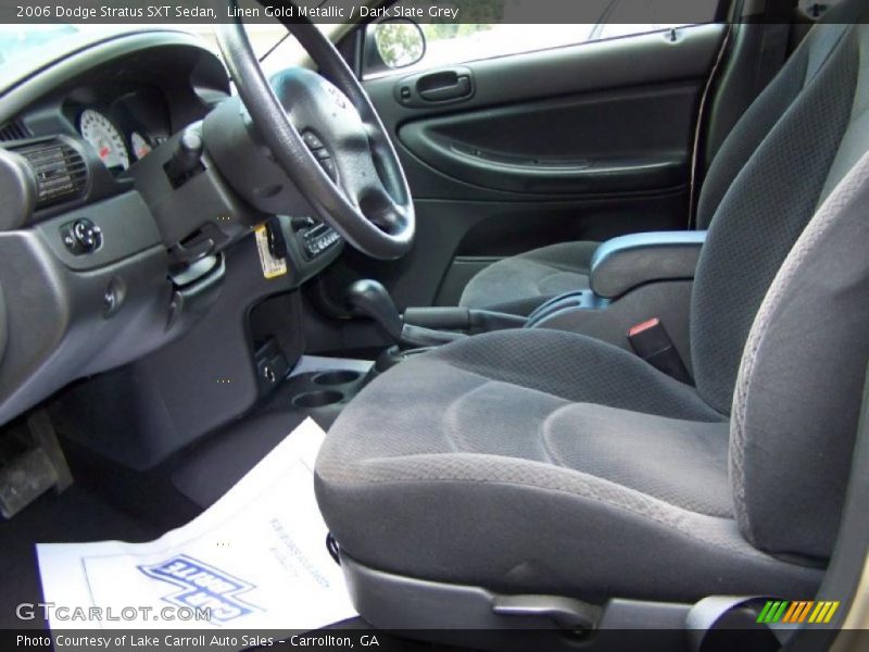 Linen Gold Metallic / Dark Slate Grey 2006 Dodge Stratus SXT Sedan