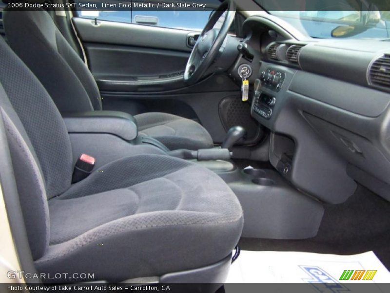 Linen Gold Metallic / Dark Slate Grey 2006 Dodge Stratus SXT Sedan