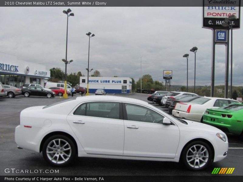 Summit White / Ebony 2010 Chevrolet Malibu LTZ Sedan