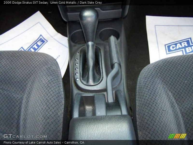 Linen Gold Metallic / Dark Slate Grey 2006 Dodge Stratus SXT Sedan