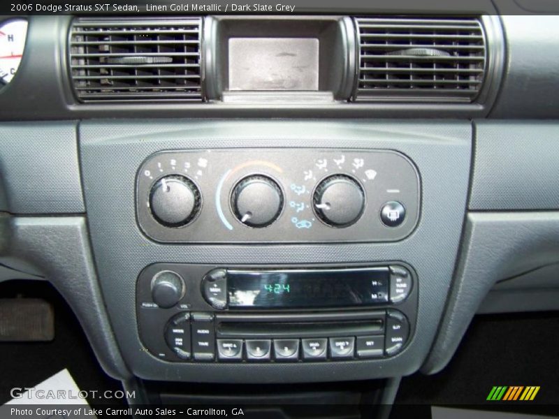 Linen Gold Metallic / Dark Slate Grey 2006 Dodge Stratus SXT Sedan