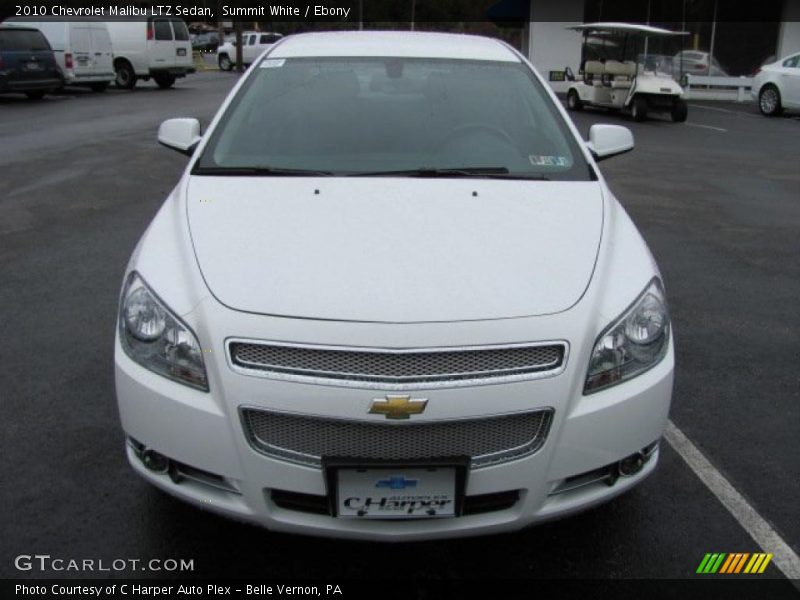 Summit White / Ebony 2010 Chevrolet Malibu LTZ Sedan